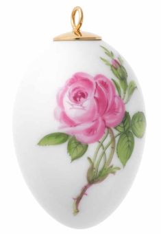 Meissen Osterei Rose 4,5 cm 