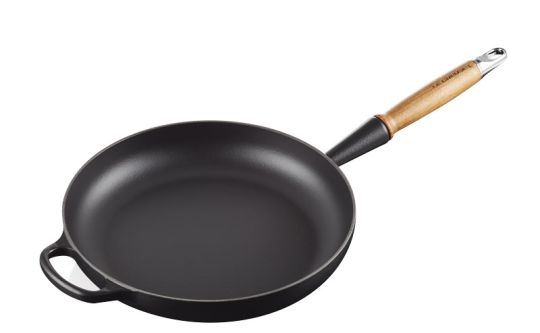 Le Creuset Bratpfanne Signature 28 cm Schwarz Gusseisen 