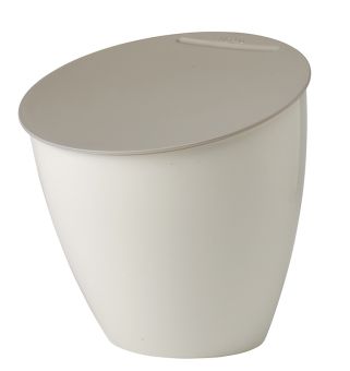 Mepal Bio-Abfallbehälter Calypso 2.2 L Nordic White 