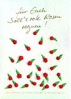 Räder Rosen Karte für Euch... 