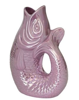 Gift Company Monsieur Carafon Fisch Vase L rainbow violett 2,7 L 