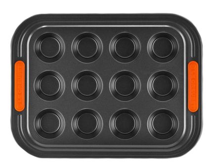 Le Creuset Mini Muffinform 12er NC Antihaft-Backformen 