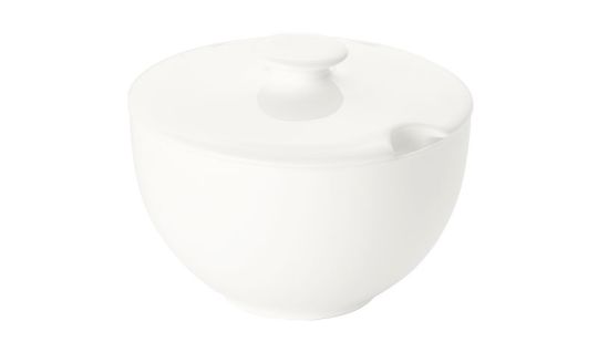 Dibbern Fine Bone China Weiss Classic Zuckerdose rund 0,25 L 