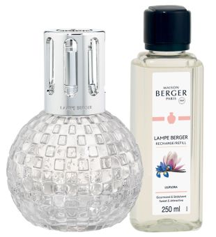 Maison Berger Aroma-Lampe Disco Transparente Geschenk-Set 