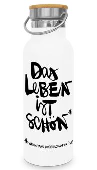 Paperproducts Design Isolierflasche Edelstahl 0,5 L Schönes Leben 