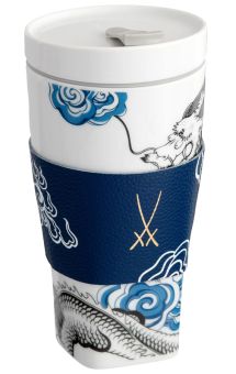 Meissen Coffee To Go Becher Form Nova Glücksdrache V 0,35 L 