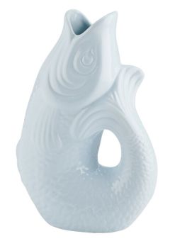Gift Company Monsieur Carafon Fisch Vase L blue horizon 2,7 L 