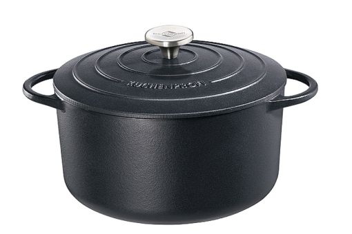 Küchenprofi Bratentopf rund 28 cm Provence schwarz 