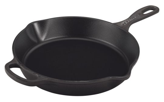 Le Creuset Brat-u. Servierpfanne Hoch Signature 26 cm Schwarz 