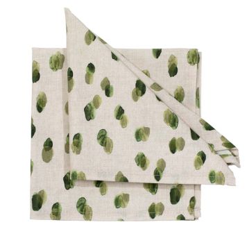 Pichler Serviette 40x40 cm Rico oliv 100% CO 
