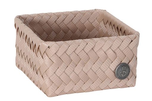 Handed By Korb quadratisch Fit Tiny caffè latte 