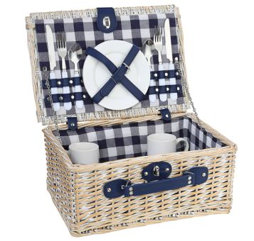 Cilio Arolo Picknick-Korb Vintage Weiß 