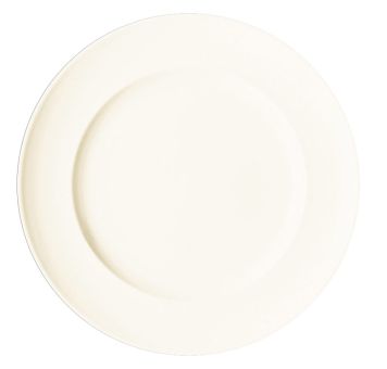 RAK Porcelain Classic Gourmet Ivoris white Teller flach rund Ø 32.8 cm / Ht. 3.4 cm 