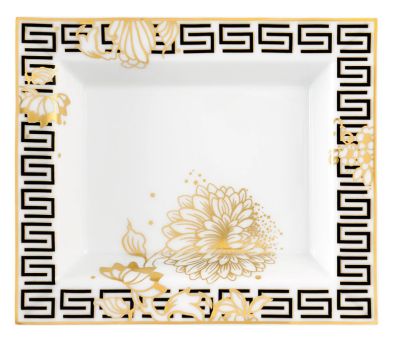 Meissen Vide-Poche mittel, Golden Onion Style, 16 x 13,5 cm 