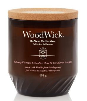 WoodWick Jar mittel Renew Cherry Blossom & Vanilla 