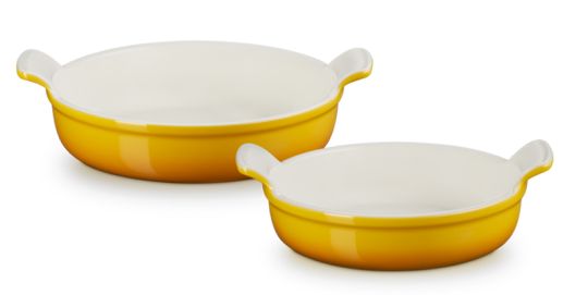 Le Creuset Auflaufformen-Set Rund Tradition 20/24 cm Nectar 