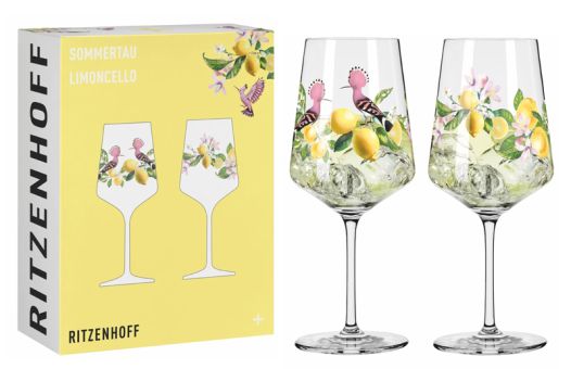 Ritzenhoff PROM Sommertau Limoncello 2er-Set F24 604 - Hugo Aperitifglas 