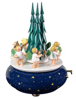 Wendt & Kühn Spieldose Engelzug Stille Nacht 