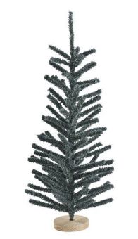Gift Company Silva Deko-Weihnachtsbaum beflockt H60 cm grau 