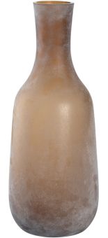 Leonardo Vase 39 Amber Sat Candela Candela 