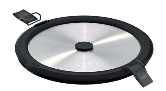 Rösle Edelstahldeckel FLEXX 2GO 0,4 L Rund Mit Clips 