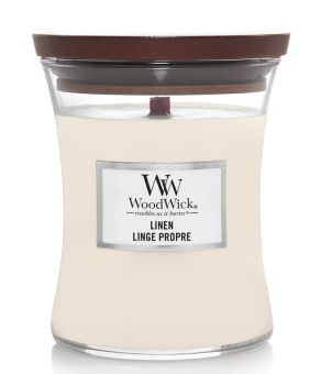 WoodWick Jar mittel Linen 