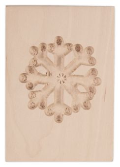 Städter Springerle-Model Eiskristall 6x8 cm 