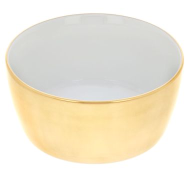 Meissen Schüssel Groß Form Meissen® Cosmopolitan Gold Ø 10 cm 