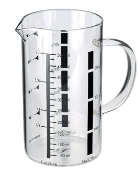 Küchenprofi Messbecher 500 ml Glas 