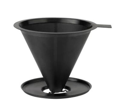 Stelton Nohr slow brew Kaffeefilter black metallic 