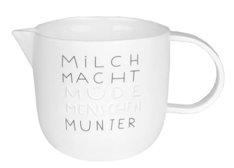 Räder Dining Breakfast Milchkännchen Milch macht müde 250 ml 