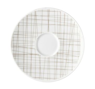 Rosenthal Selection Mesh Line Walnut Espresso-Untertasse 