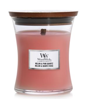 WoodWick Jar mittel Melon & Pink Quartz 
