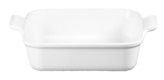 Le Creuset Auflaufform Tradition quadratisch 23 cm Weiß 