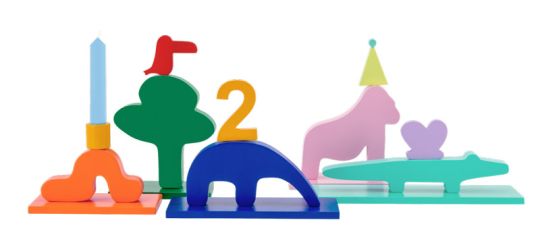 Remember Geburtstagszug Animals 