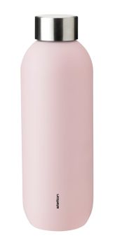 Stelton Keep Cool Isolierflasche 0,6 L Soft Rose 