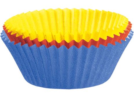 Kaiser Creativ 150 Mini-Muffin-Papierbackform farbig 