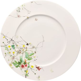 Rosenthal Selection Brillance Fleurs Sauvages Platzteller 33 cm Fahne 