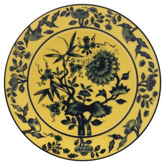 Meissen Vorspeise- Und Dessertteller, Form No 41 , The Original , Gelb, Ø 22 Cm 