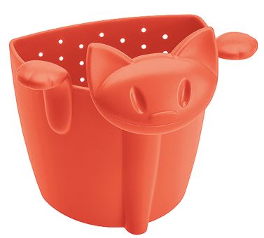 Koziol Teesieb Miaou strong coral 