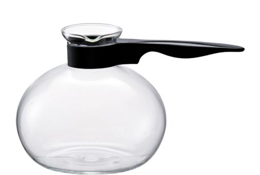 Bodum Component Glaskanne mit Griff zu Kaffeebereiter 1208 Schwarz 