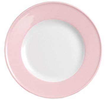 Dibbern Solid Color Puder Teller Flach 21 cm Fahne 