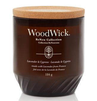 WoodWick Jar mittel Renew Lavender & Cypress 