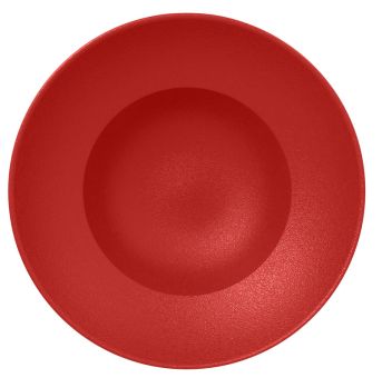 RAK Porcelain Neofusion ember red Teller extra tief rund Ø 26.1 cm / Ht. 8.8 cm / Cont. 50 cl 
