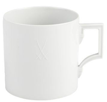 Meissen Big Mug, Reliefschwert, Weiß, V 0,5 L 