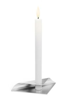 Höfats Kerzenhalter Square Candle silber 