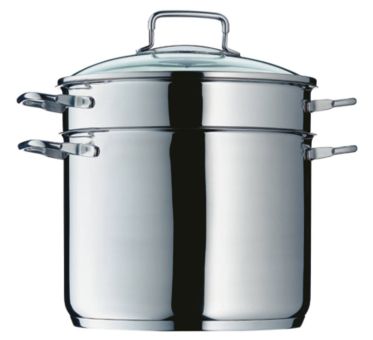 WMF Spezial Nudeltopf 24 cm Glasdeckel 