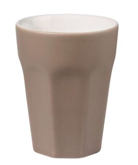 ASA Selection Grande Becher Espresso Taupe L 5,5 cm B 5,5 cm H 8 cm 