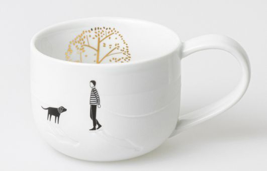 Räder Bg Auszeit Tasse Parkspaziergang Ø 9,5 cm H 7 cm 