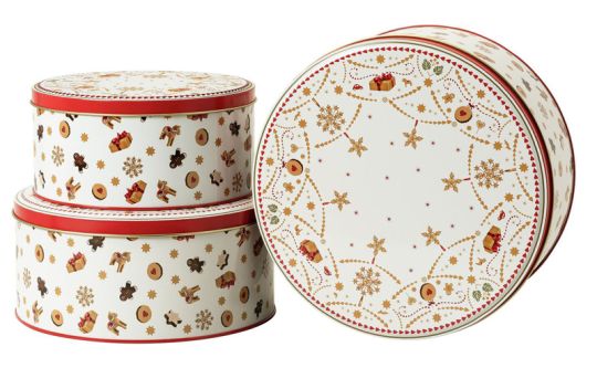 Hutschenreuther Set 3 Plätzchendosen Christmas Love 